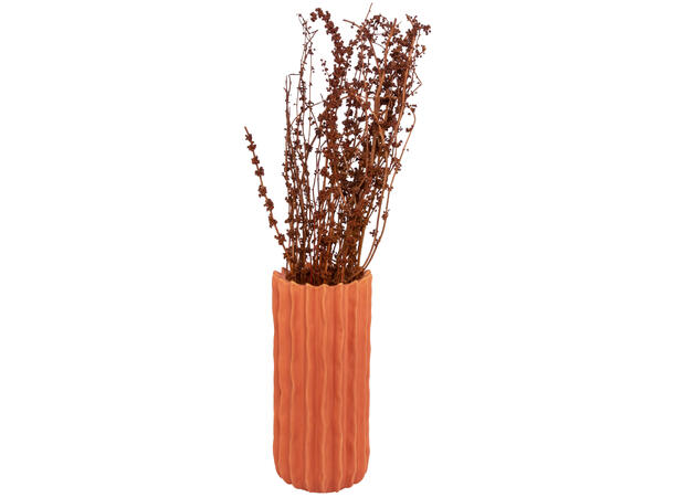Vase Zoe terracotta 13x13x28cm Forpakning 6stk 