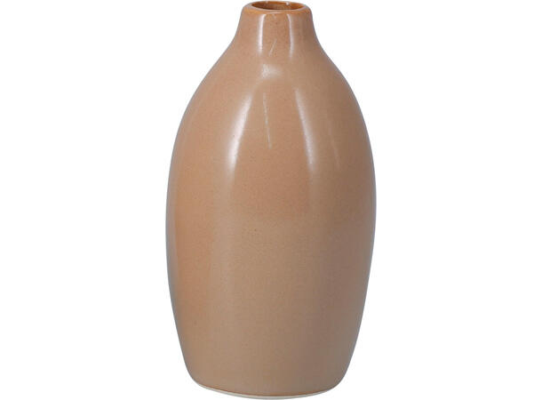 Vase sett 3 deler 24x9x11cm sand Keramikk 