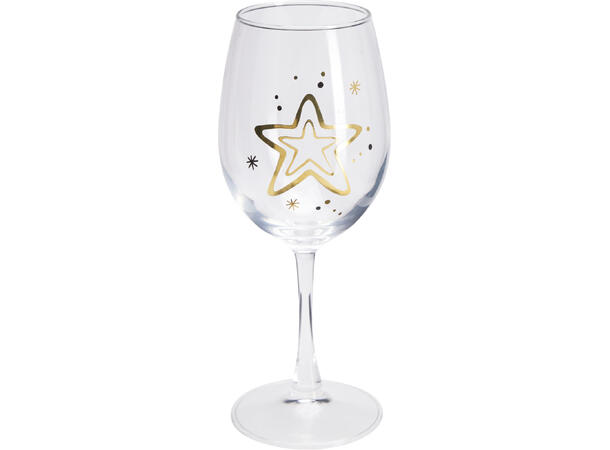 Vinglass Julemotiv 350ml 2stk 2ass Forpk 12pk Glass Vekt: 190g pr stk 