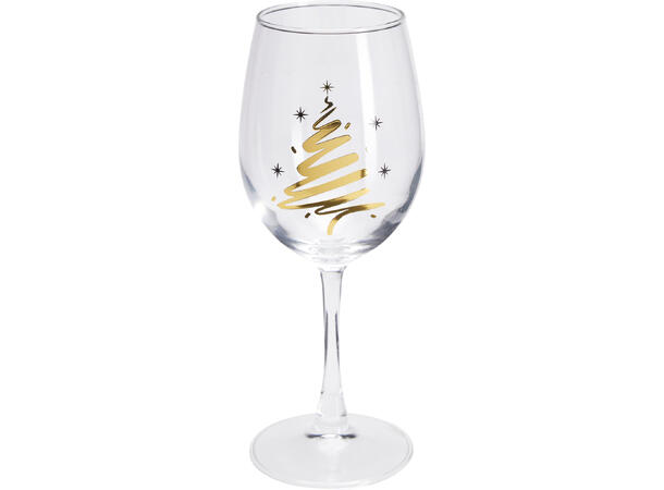 Vinglass Julemotiv 350ml 2stk 2ass Forpk 12pk Glass Vekt: 190g pr stk 
