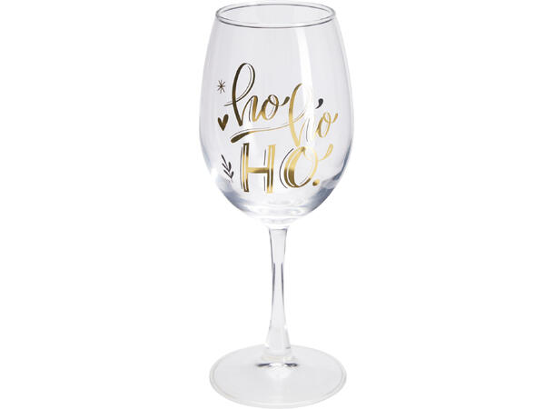 Vinglass Julemotiv 350ml 2stk 2ass Materiale: Glass | Vekt: 190g pr stk 