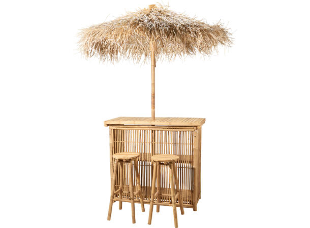 Barsett bambus natur 118x40x105cm 