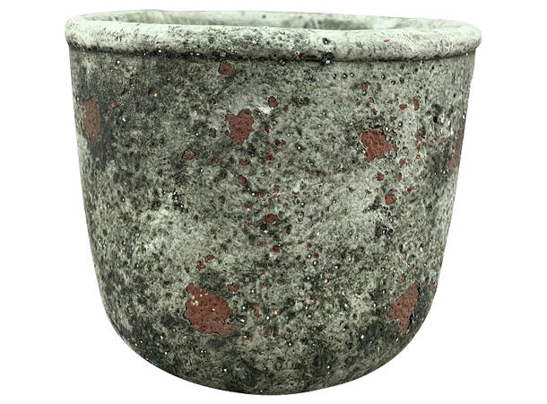 Blomsterpotte grå sement 30x30x1,5cm 