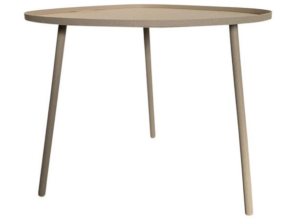 Bord metall emalje grått 54x49,5x49cm 