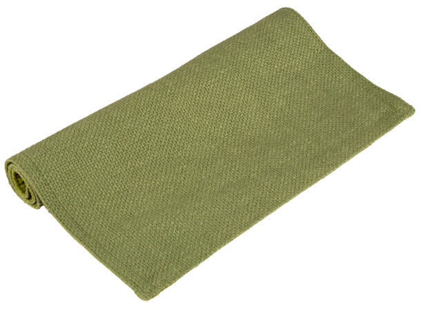 Brikke vevd ensfarget grønn 33x45cm 