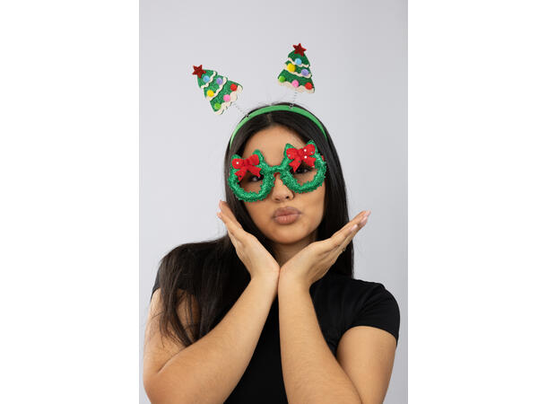 Brille funny m/krans 