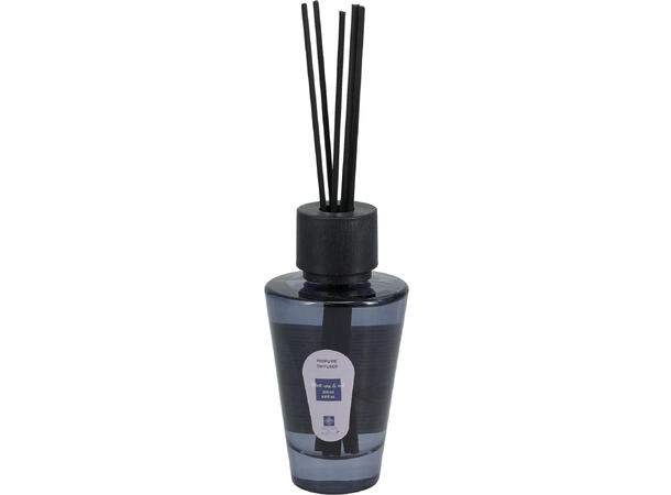 Duftolje 200ml med 6 pinner 4ass Pakket i display 24stm m/tester.10% duft 