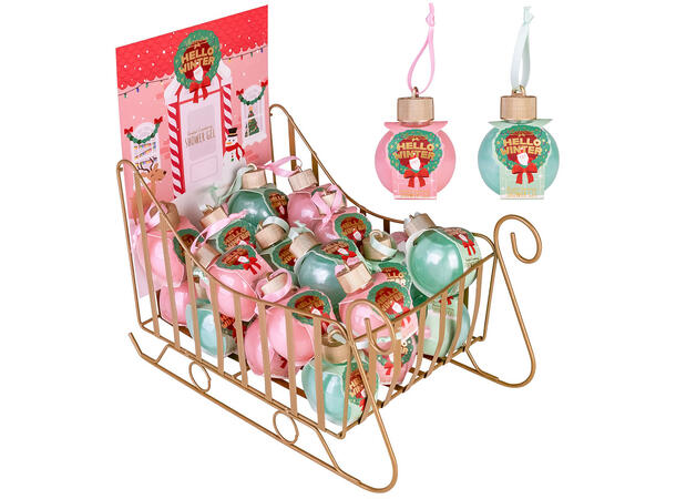 Dusjsåpe 60ml Duft: Frosted Cranberry Display 24stk i slede 