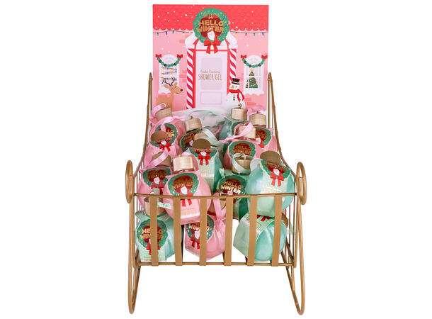 Dusjsåpe 60ml Duft: Frosted Cranberry Display 24stk i slede 