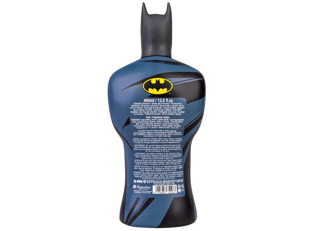 Dusjsåpe og sjampo Batman 400ml Forpk 12stk 