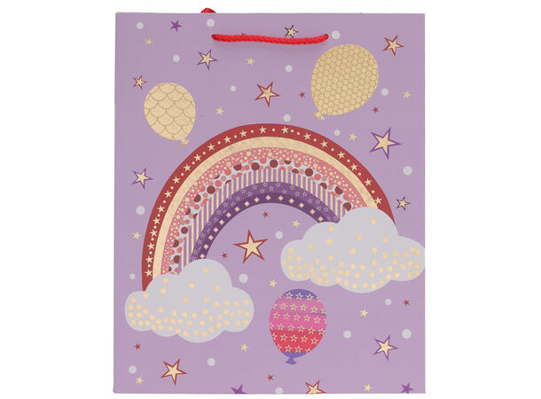 Gavepose bursdag 40x32x12cm 4ass Forpk 12stk 