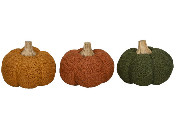 Gresskar stoff m/mangotre 12x10cm 3ass 