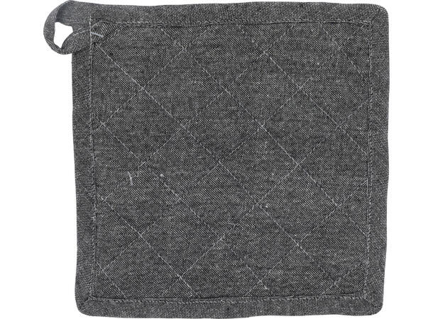 Gryteklut bomull stripet 20x20cm 9ass Farger: sort, brun, sand 