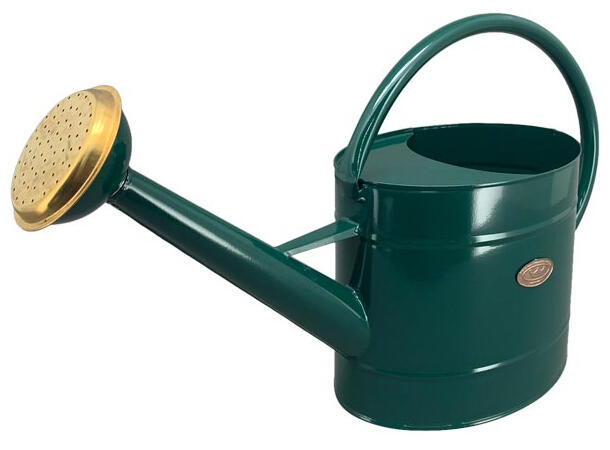 Hagekanne grønn metall 2,5L 39x12x25,5cm 