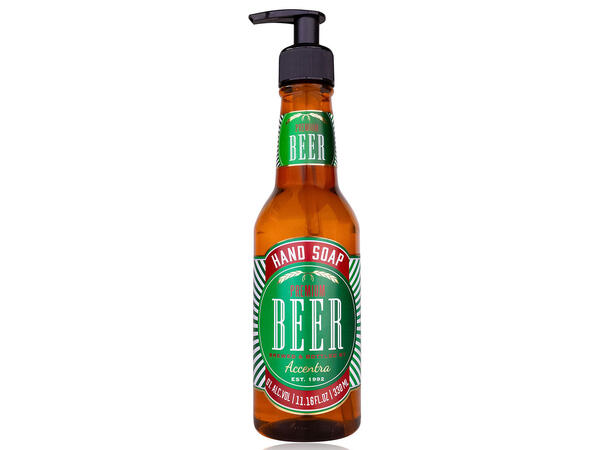 Håndsåpe pumpe Beer 330ml Duft: Øl Vegansk Uten parabener/SLES 
