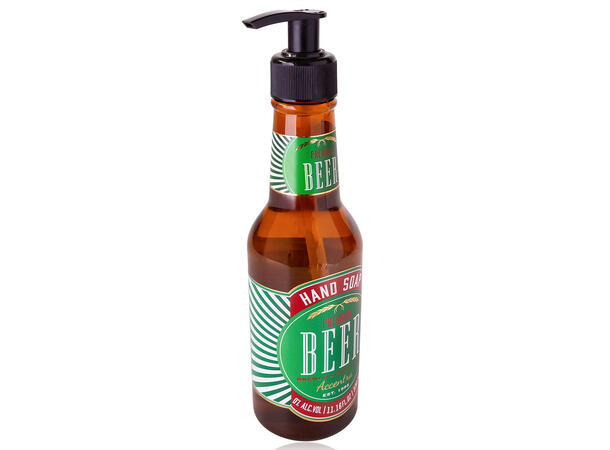 Håndsåpe pumpe Beer 330ml Duft: Øl Vegansk Uten parabener/SLES 