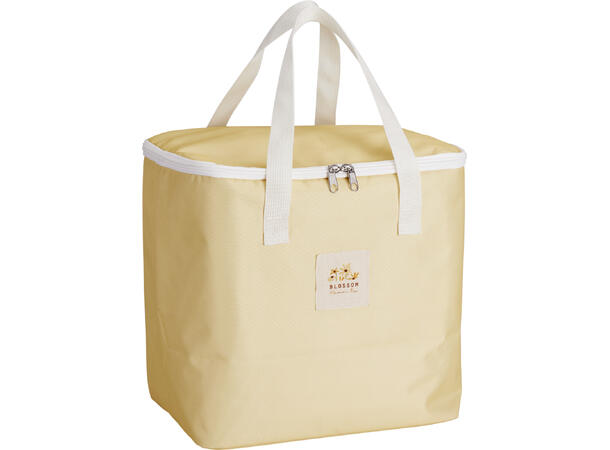 Kjølebag pastell 15l alu-innside 3ass PV-belegg 30x20x25cm Polyesterkant 