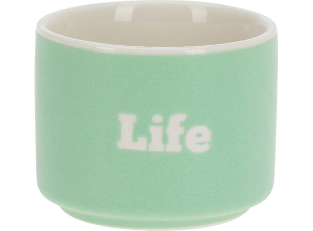 Krus espresso porselen 6x4,5cm 60ml 6stk 