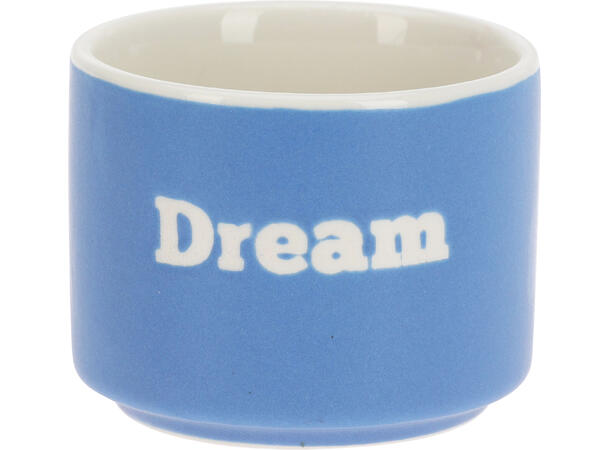 Krus espresso porselen 6x4,5cm 60ml 6stk 