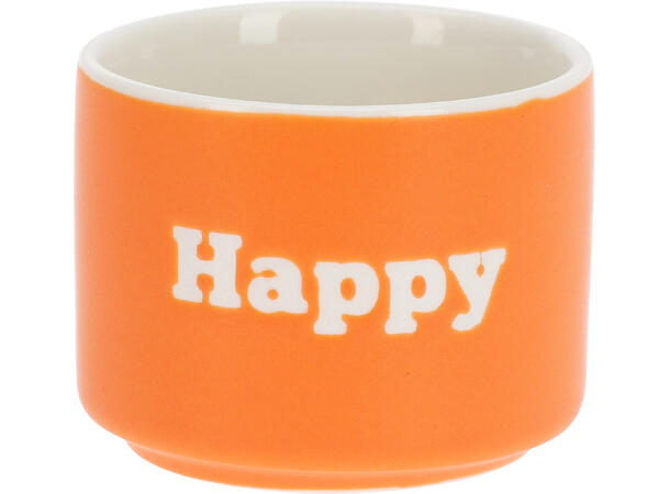 Krus espresso porselen 6x4,5cm 60ml 6stk 