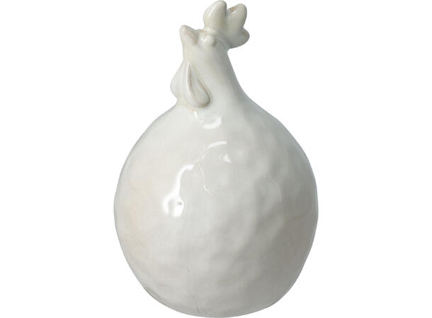 Kylling brun/hvit porselen 10x15cm 2ass Vekt:310gram 