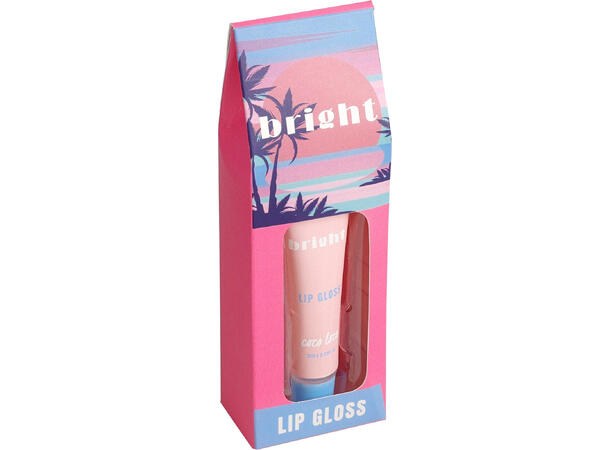 Lipgloss 20gram 8cm 3ass Display 36stk Duft av Peach, lemonade, coco-loco 