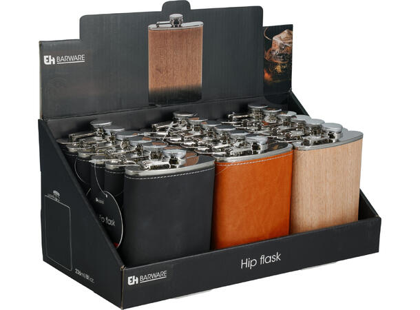 Lommelerke metall 9x2x13,5cm 3ass Display 18stk 