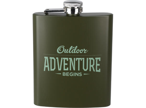 Lommelerke stål 2dl m/print 4ass Display med 12 stk 