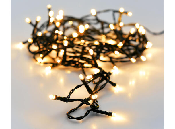 Lyslenke 96 LED batteri IP44 sort kabel Batteri: 3xAA 8 funksjoner 6/18t 