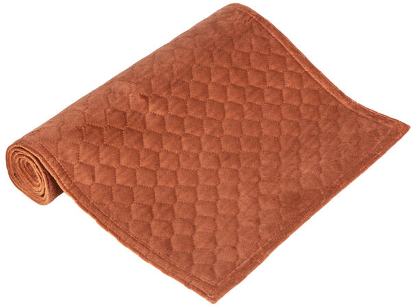 Løper bikube velur kanel 33x100cm 