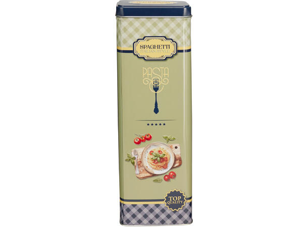 Metallboks retro pasta 9,5x8x19,5cm 3ass Forpk 24stk 