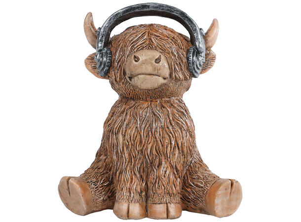 Moskus fe brun polystone 10x8x12cm 4ass Forpakning: 8stk 