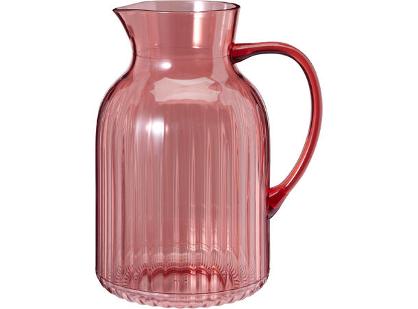 Mugge stripet 22cm 4ass 2 liter Forpk 12stk PP materiale 