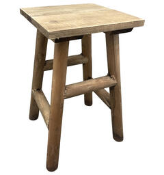 Pidestall krakk natur tre 20x20x33cm