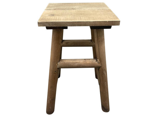 Pidestall krakk natur tre 20x20x33cm 