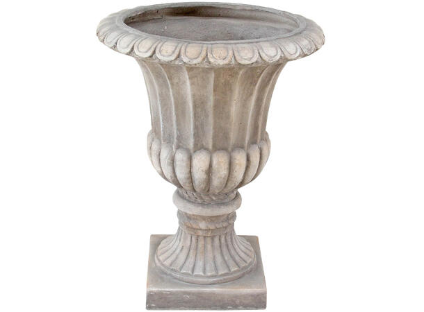 Pokal til blomster beige MGO 54x54x72cm 