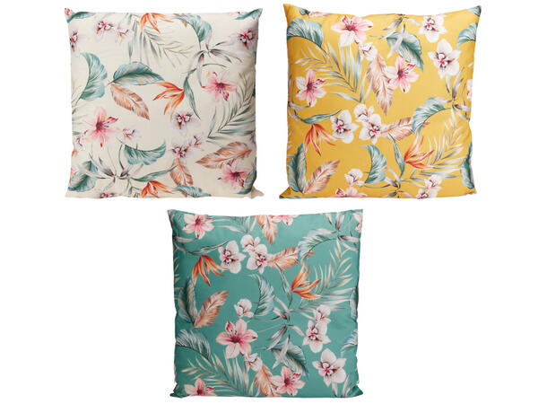 Pute blomstret 45x45cm utendørs 3ass 