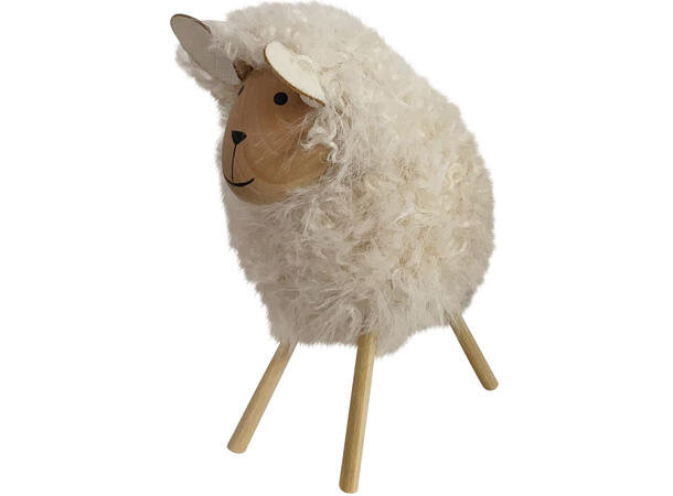 Sau stående tre m/pels 9x6x10cm Forpk 4stk 