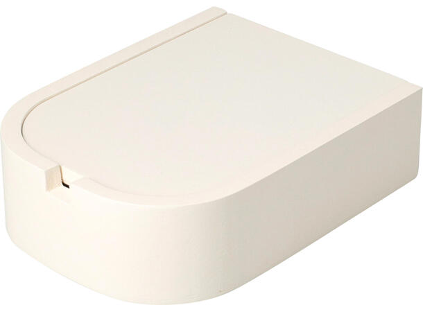 Smykkeskrin speil/MDF 17x5x13cm 2ass Offwhite og sand 