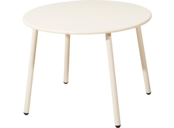 Sofasett stål/rotting beige m/puter 4 deler 