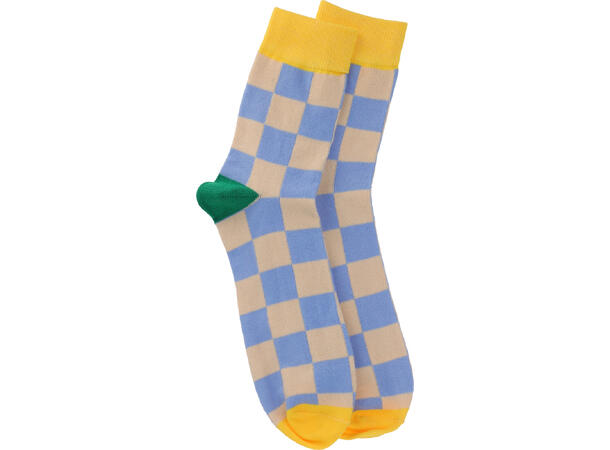 Sokk for menn polyester l:35cm 8ass Display med 48 par 