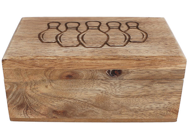 Spill bowling i skrin mango 13x8x5cm 