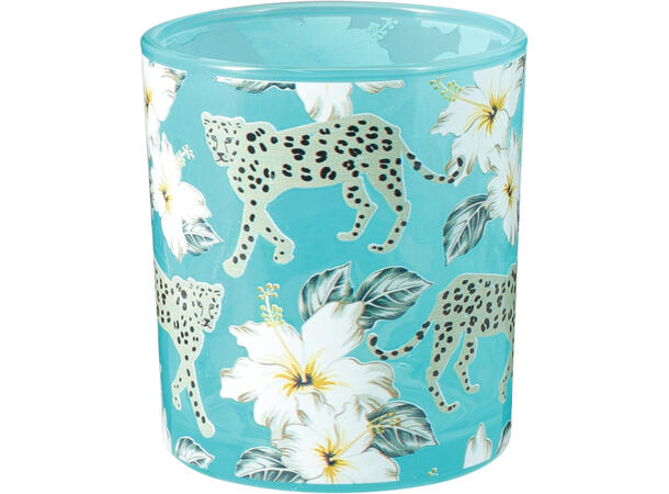 Telysglass jungel 7x7x7,8 cm 4ass Forpakn.36stk 