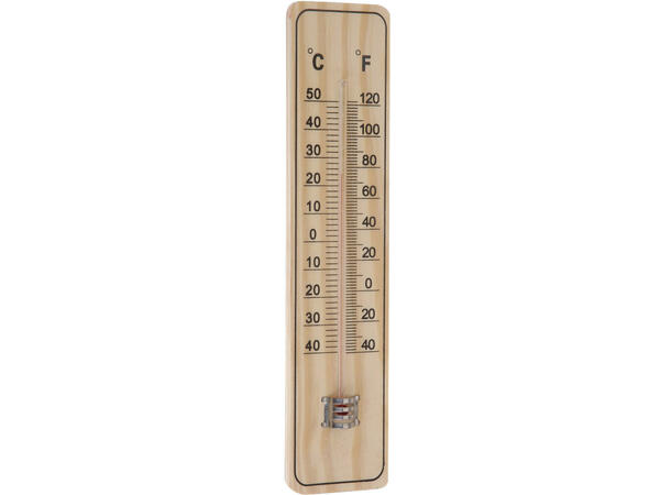 Termometer MDF tre 22,5x5cm 