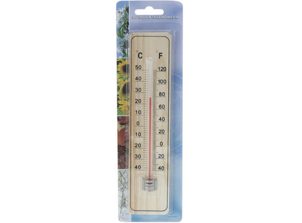 Termometer MDF tre 22,5x5cm 