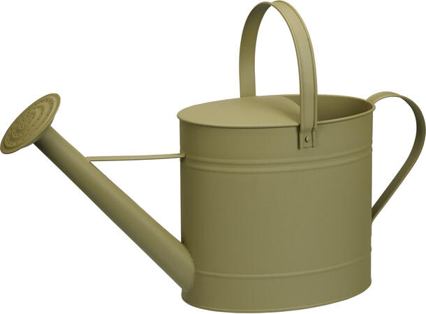 Vannkanne lys grønn metall 59x18x28,5cm Med 2 håndtak 