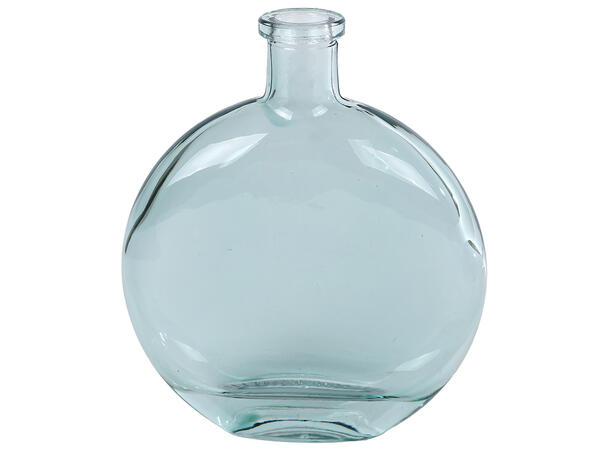 Vase resirkulert klart glass 12,5x4x15cm Forpakning 15stk 