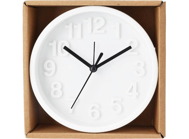 Vekkerklokke 13x5cm 3D-tall 4ass Batteri: 1xAA ikke inkl 