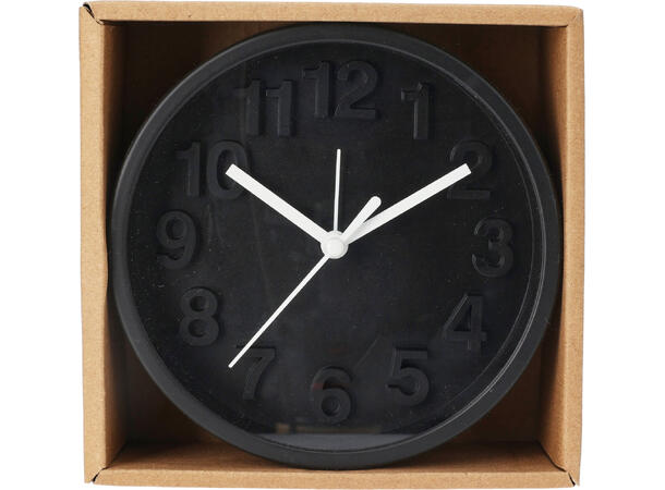 Vekkerklokke 13x5cm 3D-tall 4ass Batteri: 1xAA ikke inkl 