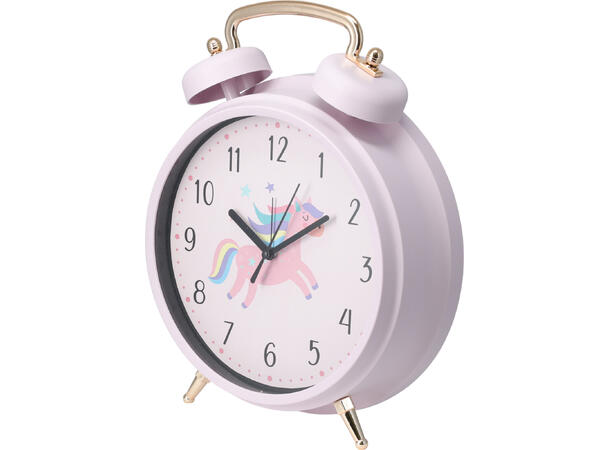 Vekkerklokke barn pastell 24x7x30cm 4asx Forpk 8stk 